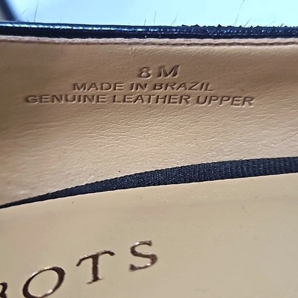 Talbots Calf leather fur Cheetah pumps 8 - Picture 5 of 8